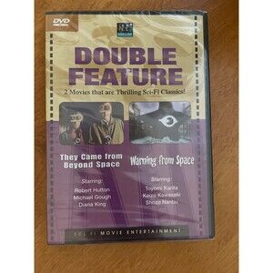 Double Feature: THEY CAME FROM BEYOND SPACE / WARNING FROM SPACE DVD New SEALED